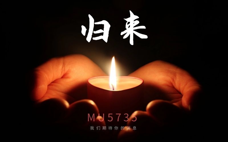 东航载132人波音737失事，极乐殡葬网为遇难者祈福!